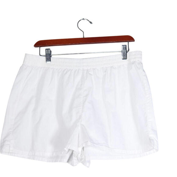 Sunday Best Aritzia Womens Large White Eva 3 Inch Cotton Poplin Shorts Sun-deh - Picture 7 of 15